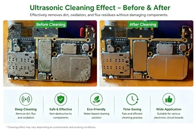 Precision Cleaning Test For PCB Components Completed